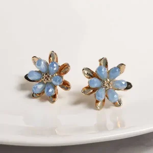 Silver And Turquoise Earrings